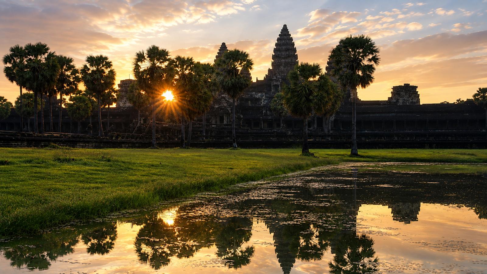 Sunrise over Angkor Wat